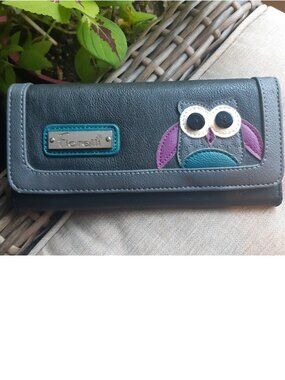 Fiorelli Cute Owl Wallet Black